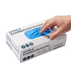 Essentials Nitrile Gloves Blue Powder Free XL Carton 10 x 100
